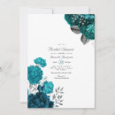 Search for teal silver bridal shower invitations Turquoise