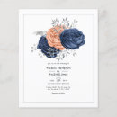 Search for wedding invitations flyers Navy