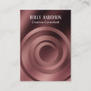 Search for spiral business cards Elegant