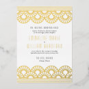 Search for fans wedding invitations Gold