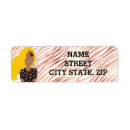 Search for glam return address labels Pretty