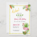 Search for luau party invitations Flamingo