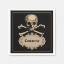 Search for antique halloween napkins Black