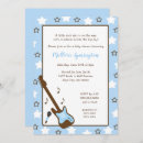 Search for rockstar baby shower invitations Music