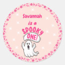 Search for cute ghosts stickers First birthday