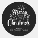 Search for black star stickers Typography