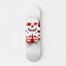 Search for skull pattern skateboards Red