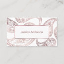 Search for white business cards Sophisticated