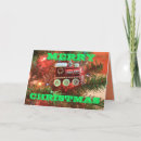 Search for red train christmas cards Green