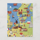 Search for map postcards England