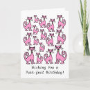 Search for retro cat birthday cards Cool
