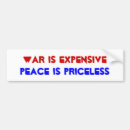 Search for make peace not war bumper stickers Humour