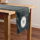 Search for monogram table runners Simple