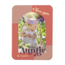 Search for auntie magnets For her
