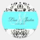 Search for tiffany wedding stickers Blue