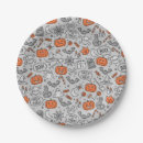 Search for kids halloween plates Fall