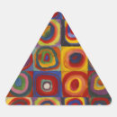 Search for concentric circles stickers Abstract