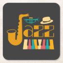 Search for jazz coasters Saxophonist