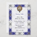 Search for clan tartan invitations Traditional