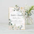Search for white rose save invitations Rustic