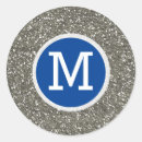 Search for silver metallic wedding stickers Glitter