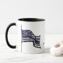 Search for thin blue line flag mugs Patriotic