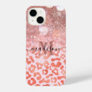 Search for glitter leopard iphone cases Rose gold