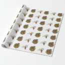 Search for christmas cone wrapping paper Pine