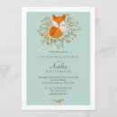 Search for fox birthday invitations Modern