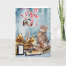 Search for dog and cat christmas cards Cats