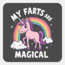 Search for farting stickers Unicorn fart