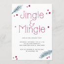 Search for mingle and jingle invitations Festive