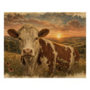 Search for highland cow art Sunset