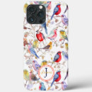 Search for whimsical birds iphone cases Watercolor