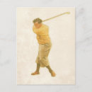 Search for golf player postcards Swing