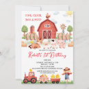 Search for barnyard party invitations Tractor