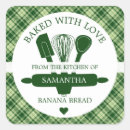 Search for green plaid stickers Baked goods