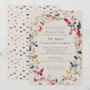 Search for girl quinceanera invitations Butterflies