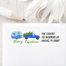 Search for trailer return address labels Vintage
