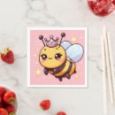 Search for queen bee napkins Pink