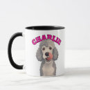 Search for curly dog mugs Poodle