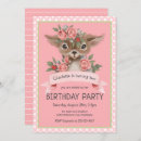 Search for baby deer birthday invitations Cute