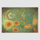 Search for sunflower decoupage tissue paper Yellow