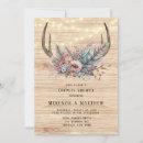Search for deer invitations Wood