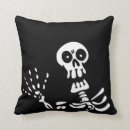 Search for halloween skeleton cushions Skull