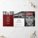 Search for red funeral programmes Memorial