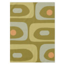 Search for olive green tablecloths Retro