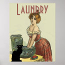 Search for vintage laundry posters Wash