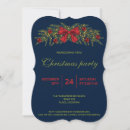 Search for garland christmas invitations Red