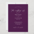 Search for jewel tone wedding invitations Minimalist